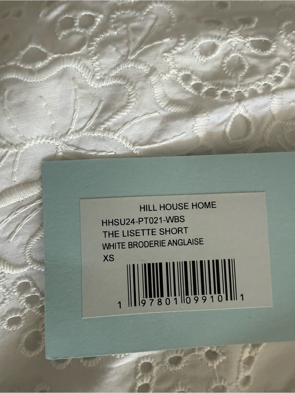 NWT Hill House White Broderie set xs - Picture 3 of 6